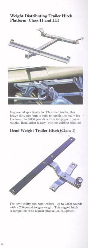 1976 Chevrolet Truck Accessories Brochure Page 5